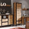 Шкаф «Loft 1D1S» / Шкаф «Лофт 1D1S» -